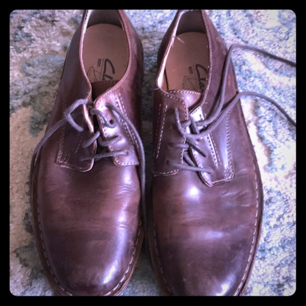 Genuine Leather Clark’s  chukka boots